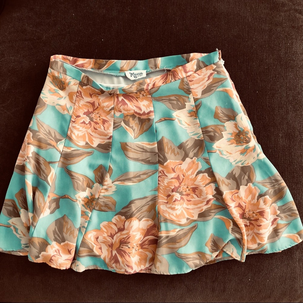 Show Me Your Mumu Skater Mini Skirt Sz M